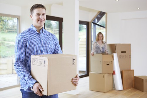 Careful unpacking service in a Barnes property