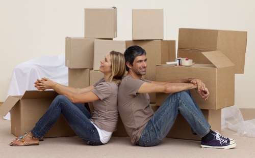 Truck used for home and office relocations in Barnes