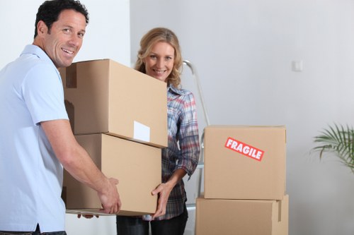 Packing and furniture handling during a Barnes home relocation